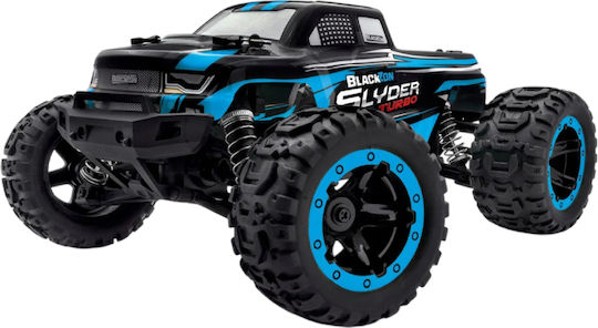 BlackZon Slyder Радиоуправляемо Автомобил Чудовищен камион 4WD Син