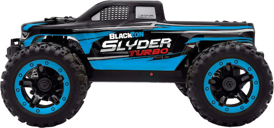 BlackZon Slyder Радиоуправляемо Автомобил Чудовищен камион 4WD Син
