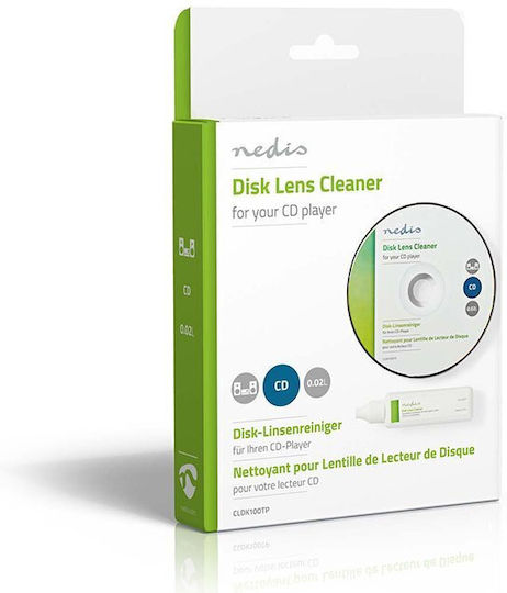 Nedis Καθαριστικό CD/DVD Disc Lens Cleaner Blu-ray DVD 20ml
