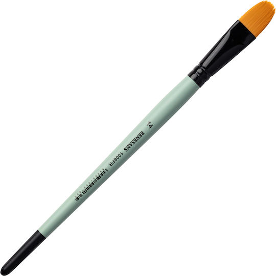 Renesans Gold Line Plaque Paint Brush No14