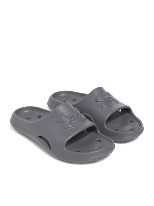 Men's Gray Slides