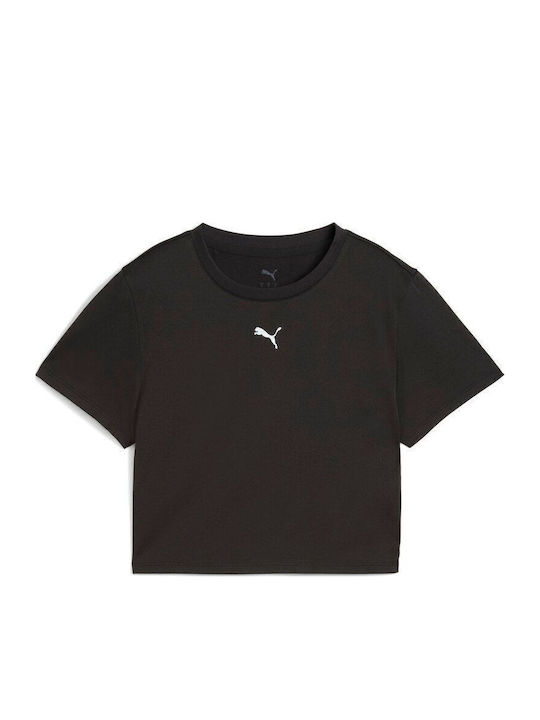 Essentials Γυναικείο Αθλητικό T-shirt Μαύρο