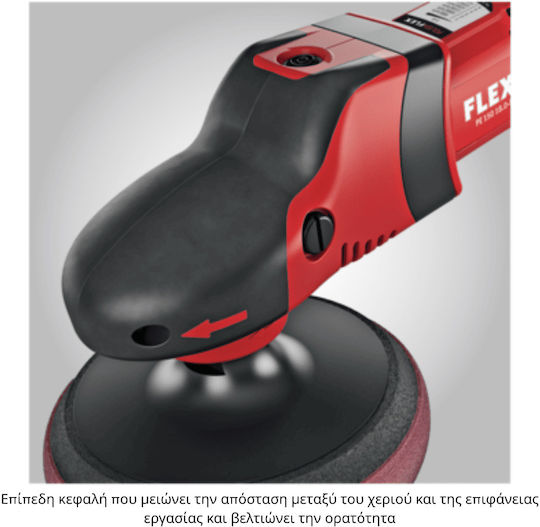 Flex PE 150 18.0-EC C Rotary Polisher 18V Solo with Speed Control