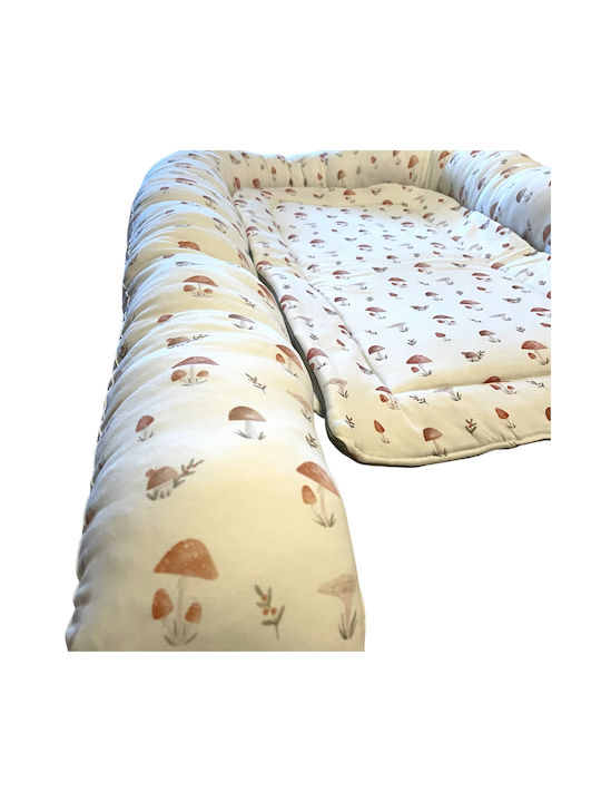 Grandes Suenos Baby Nestkissen Olive Green 80x100cm
