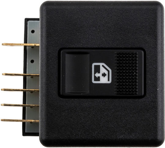 NTY Car Window Switch for Fiat Uno Black