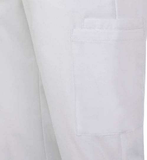 Velilla Unisex Medizinische Hosen Weiß