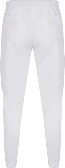 Velilla Unisex Medizinische Hosen Weiß