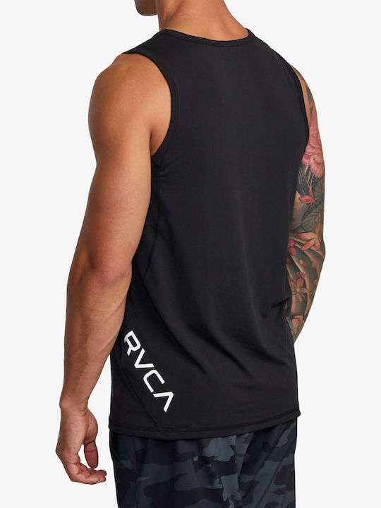 Rvca Men Knitwear Sport Vent Sl V9031rst-blk Blk-black