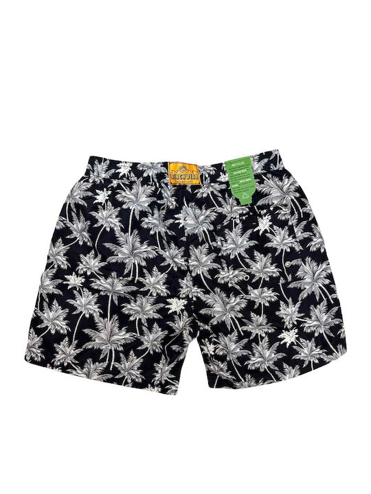 Gianni Lupo Men Swim Shorts Black Gl50013t