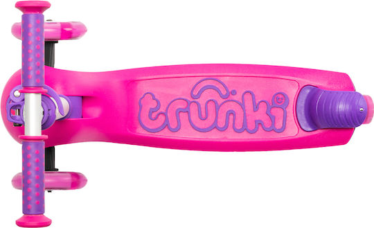 Trunki Scuter Copii Pliabil 3 Roți Pentru 4+ Ani Roz