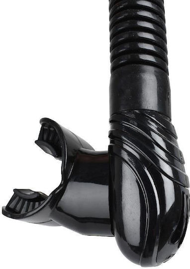 Seac Vortex Dry Snorkel Black with Silicone Mouthpiece