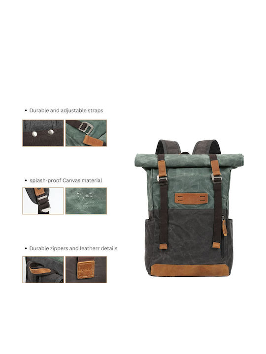 Jolar Backpack Αδιάβροχο 17lt Πράσινο