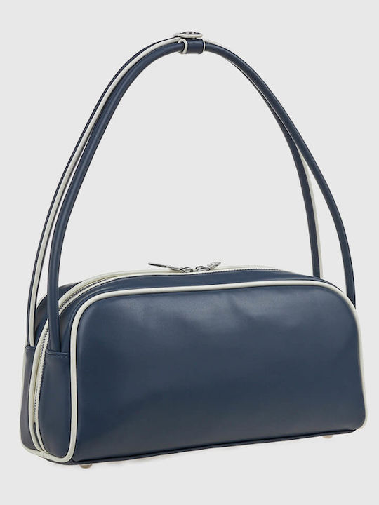 Damentasche Schultertasche Blau