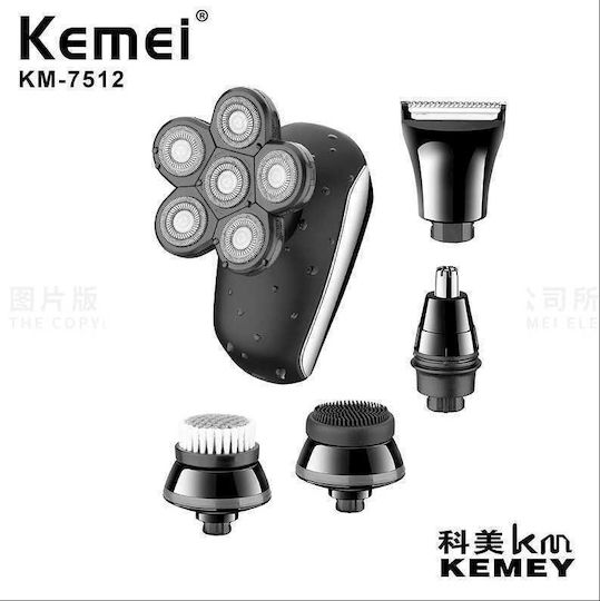 Kemei KM-7511 Elektrorasierer Gesicht Wiederaufladbar