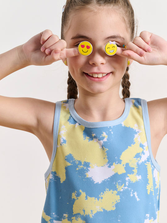Kids' Crop Top Sleeveless Clear
