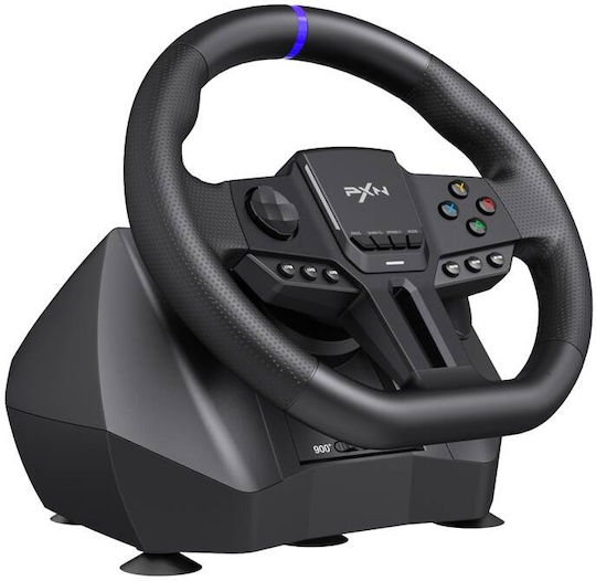 PXN PXN-V900 Gen2 Steering Wheel with Pedals for PC / PS3 / PS4 / Switch / XBOX One / Xbox Series X/S with 900° Rotation