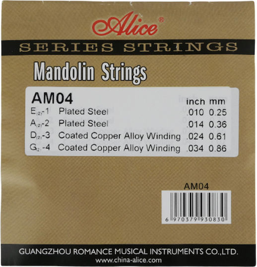 Alice Single Mandolin String