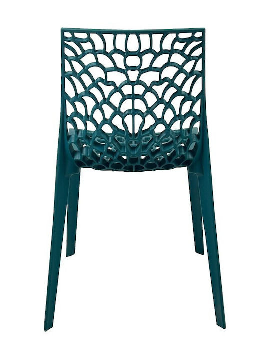 Hush Stühle Speisesaal Blue 1Stück 50x57x81cm