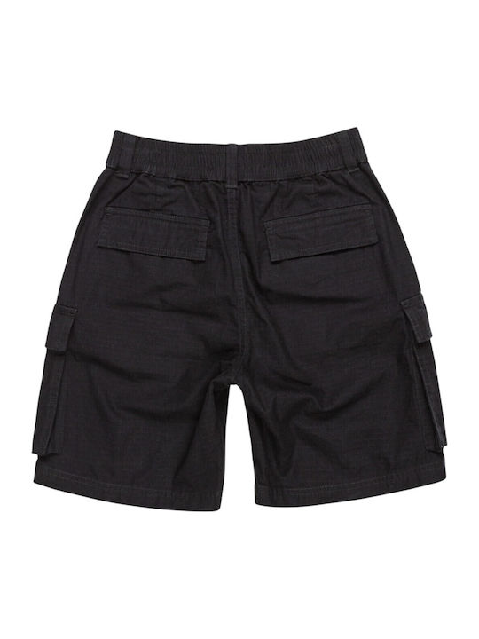 Tundra Ανδρική Βερμούδα Cargo Black