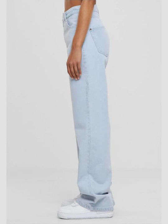 Small Signature Women's Jean Trousers Bleached Blue