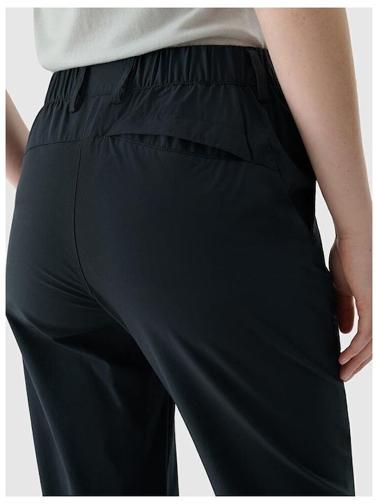 Damen Stoff Hose Schwarz