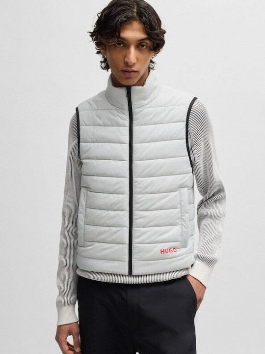 Sleeveless Jacket Waterproof Light Gray