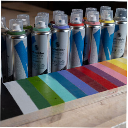 Σπρέι Ακρυλικό 200ml Χρυσό Schneider Paint-it 030