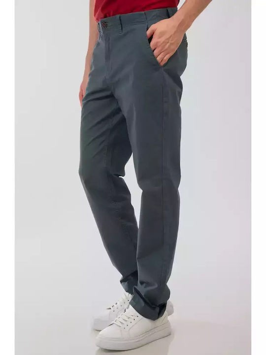 Pantaloni Chino Elastic cu Croială Normală Smalt Blue