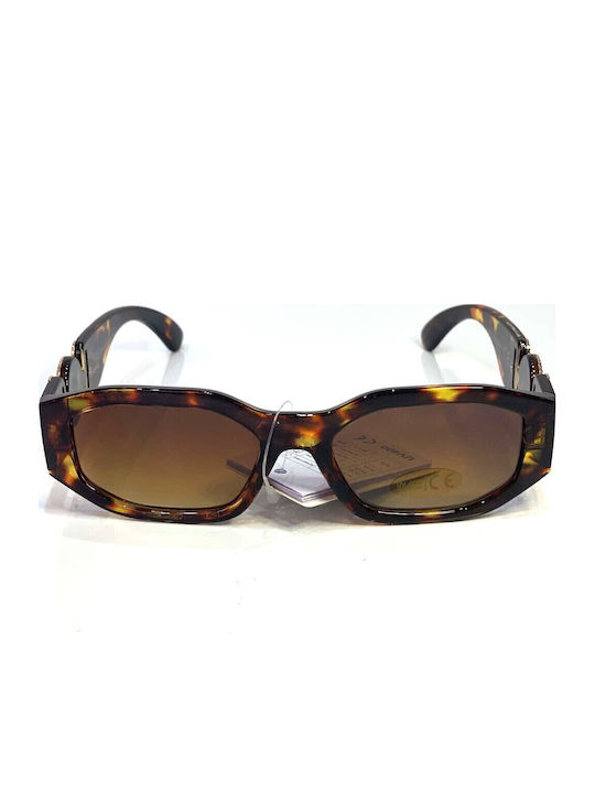 Woman's Fashion Ochelari de soare Maro cu Cadru & Maro Lentilă Woman's Fashion Ochelari de soare Maro cu Cadru & Maro Lentilă