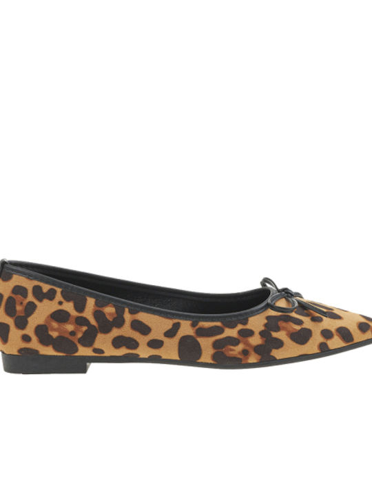 Damen Ballerinas in Braun Farbe