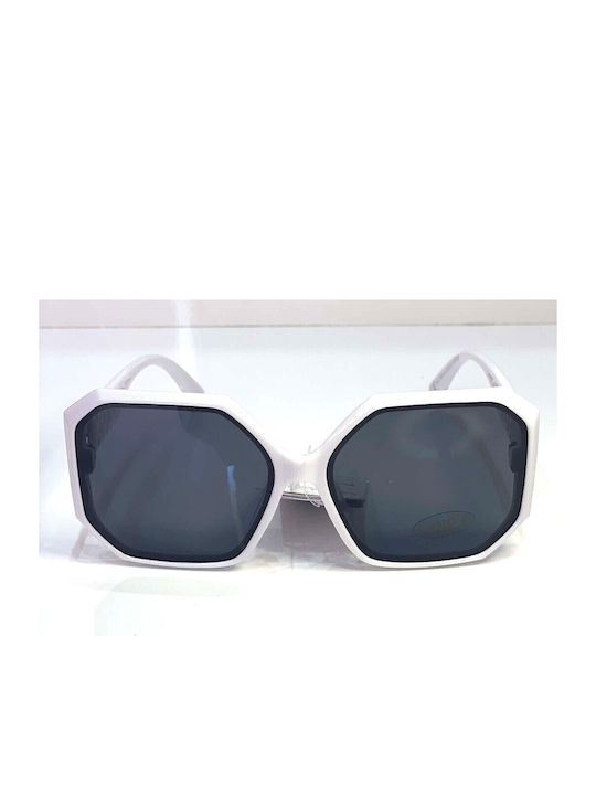 Woman's Fashion Ochelari de soare Λευκά cu Cadru Woman's Fashion Ochelari de soare Λευκά cu Cadru