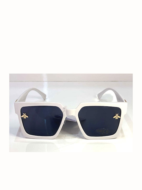 Woman's Fashion Ochelari de soare Λευκά cu Cadru Woman's Fashion Ochelari de soare Λευκά cu Cadru