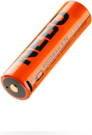 Nebo Rechargable Battery 21700 Li-ion 4000mAh 3.7V 1pcs