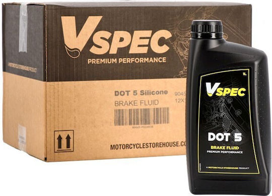 Brake Fluid Dot 5 Harley-Davidson 1L Vspec Brake Fluid Dot 5 Silicone 1 Liter
