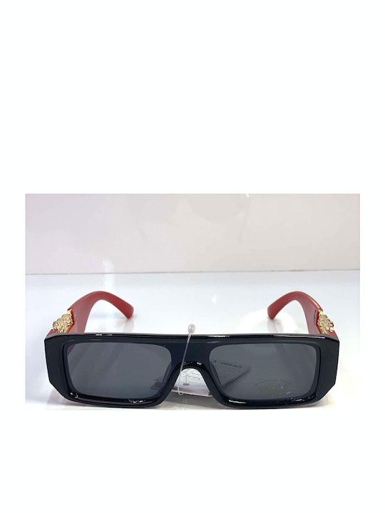 Woman's Fashion Ochelari de soare Μαύρα cu Cadru & Negru Lentilă Woman's Fashion Ochelari de soare Μαύρα cu Cadru & Negru Lentilă