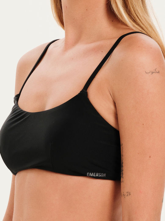 Set Bikini με Αφαιρούμενη Ενίσχυση Μαύρο