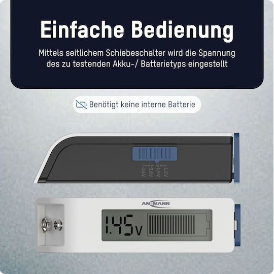 Ansmann Check Analoge Batterietester
