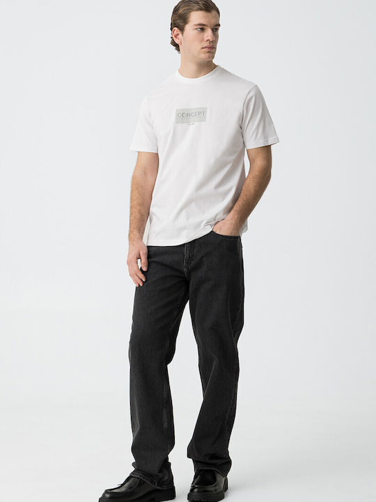Men's Jeans Pants with Loose Fit Gray 10060060 P10