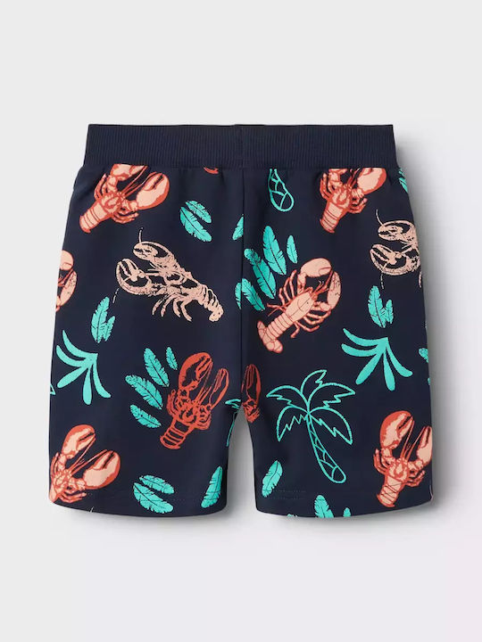 Name It Șort/Salopetă Copii din Material Textil ALBASTRU SCURT