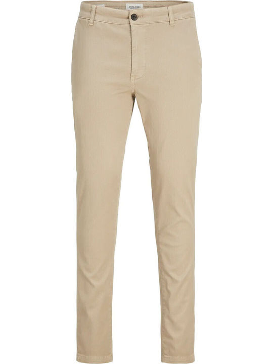 Herrenhose Chino Elastisch Schlank Passform Crockery