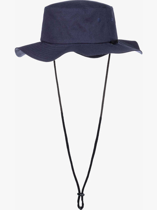 Quiksilver Bushmaster Safari Boonie Fabric Men's Hat Safari Style Blue