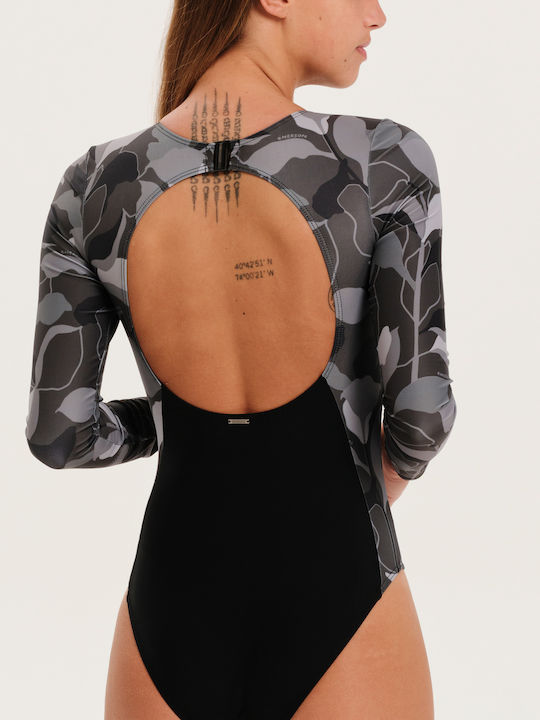 One-Piece Swimsuit Black