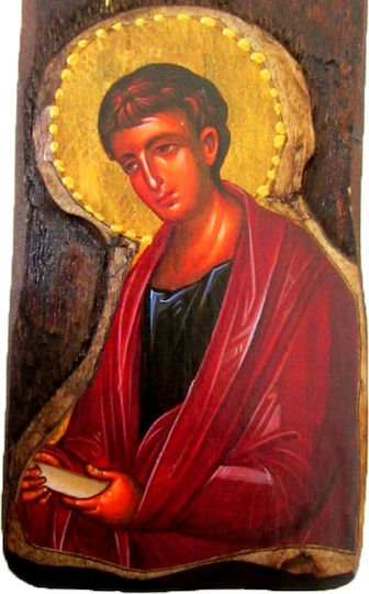 Ξυλινη Εικονα Αγιος Φιλιππος 40x12cm