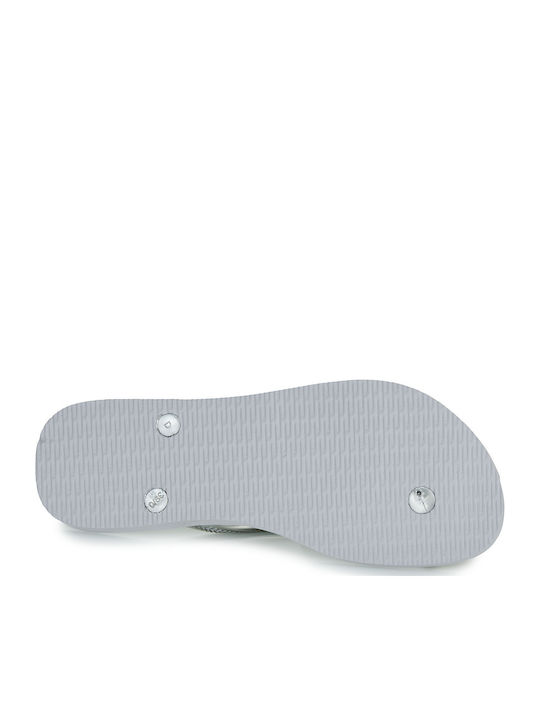Slim Animals Women's Flip Flops Gray