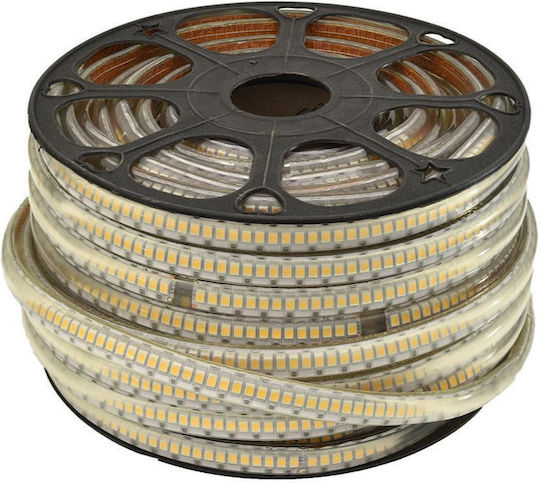 Universe Αδιάβροχη Ταινία LED 220V Φυσικό Λευκό Φως 1m Neon Flex