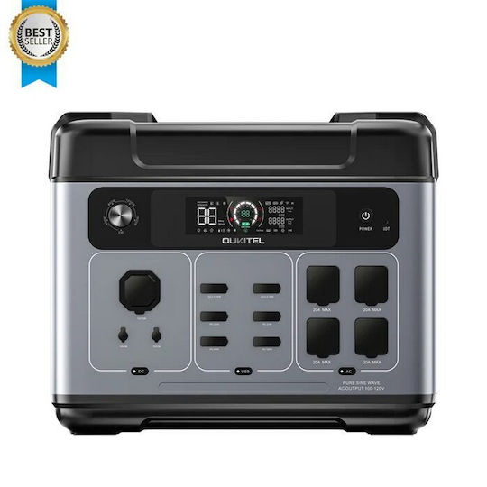 Oukitel Stație De Energie P2400 UK/EU 2048Wh