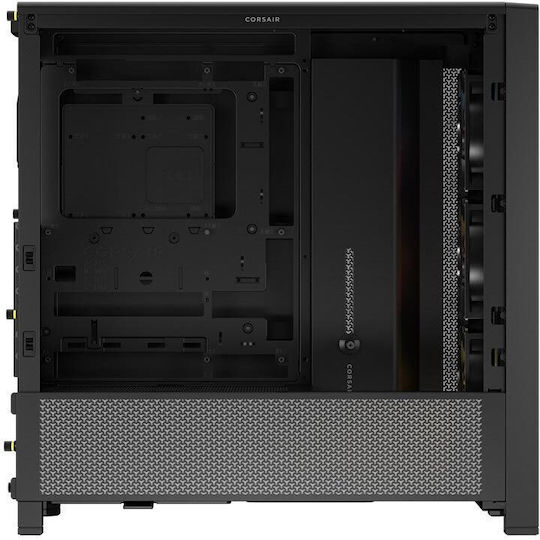 Corsair Frame 4000D RS Gaming Midi-Turm Computergehäuse mit RGB-Beleuchtung Schwarz