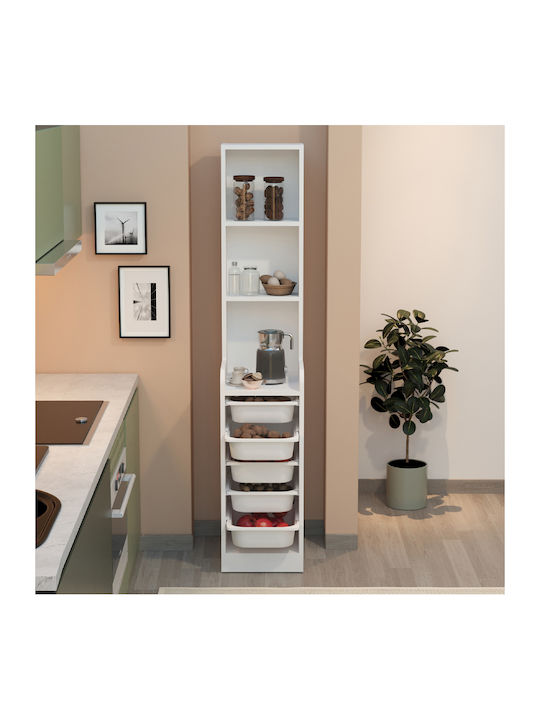 Utah Bodenstehender Schrank White 34.6x44.3x178cm
