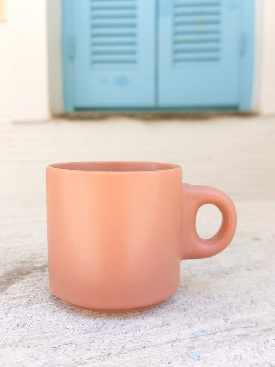 Cup Espresso Ceramic Pink