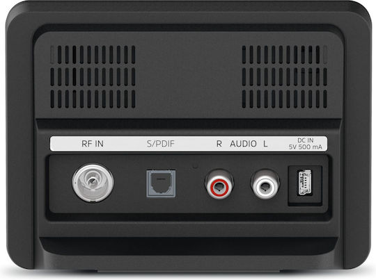Technisat DigitRadio 11 IR Επιτραπέζιο Ραδιόφωνο Ρεύματος DAB+ με Bluetooth Black/Silver
